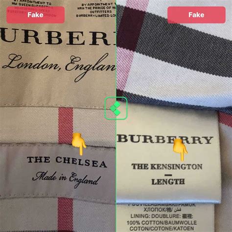 burberrys of london fake trench|burberry of london no s.